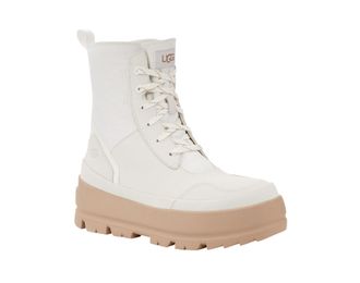 UGG Womens The Lug Boot In White