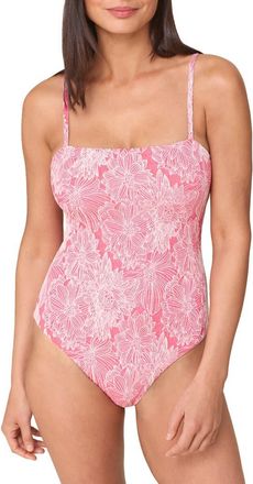 Andie Swim The Mersea One-Piece Swimsuit in Peachy at Nordstrom, Size X-Small