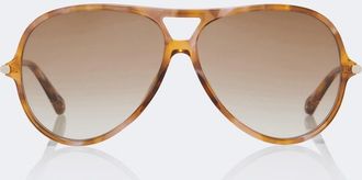 Chlo&eacute; Chlo&eacute; Tubolar aviator sunglasses