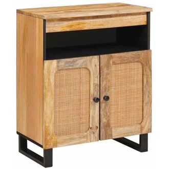 vidaXL Sideboard with Storage Brown 60 x 33 x 75 cm Solid Mango Wood vidaXL