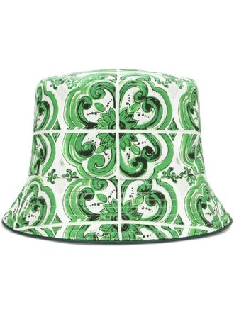 Dolce & Gabbana Majolica Bucket Hat