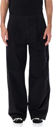 C.P. Company Boxy Pleats Cargo Pants with Utility Pockets and NFC Technology