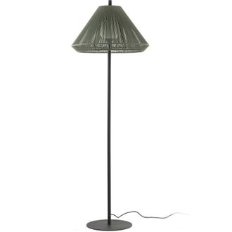 Faro Barcelona Saigon Out C70 L&aacute;mpara De Pie Verde Oliva 2m 71569-11