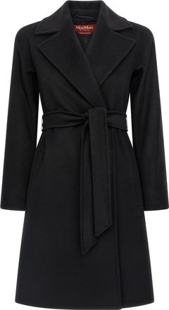 Max Mara Black Poldo Coat