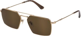 Police Orgins Lite gouden zonnebril