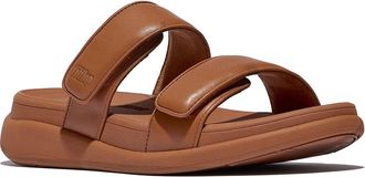 FitFlop F-Mode Go Adjustable Platform Slide Sandal in Deep Tan at Nordstrom Rack, Size 10