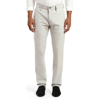 34 Heritage Courage Straight Leg Cross Twill Pants in Lt Grey Hemp at Nordstrom Rack, Size 30 X 32