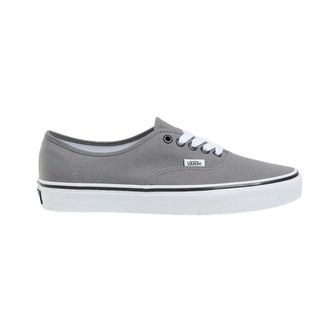 Vans Sneakers, male, Gray, Size: 9 US Classic Authentic Sneakers Pewter & Black