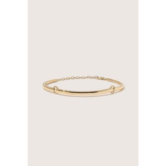 Otiumberg 14kt Gold Vermeil Affina Bond Bracelet in Yellow Toned Gold at Nordstrom