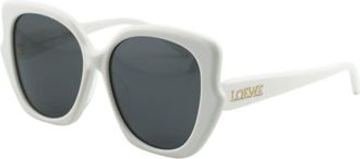 Loewe Ladies Black Cat Eye Sunglasses LW40133F 25A