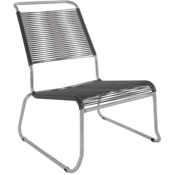 Schubiger M&ouml;bel Spaghetti-Kufen-Lounger-Hochlehner S&auml;ntis