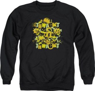 Gildan Batman Halloween Knight Sounds Adult Crewneck Sweatshirt