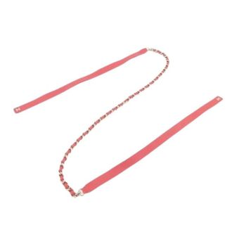 Chanel Pre-owned Belts, female, Red, Size: ONE SIZE Pre-owned Vintage Leather Belt