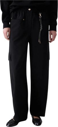 Liu Jo Donna, Pantaloni, Nero, M, new