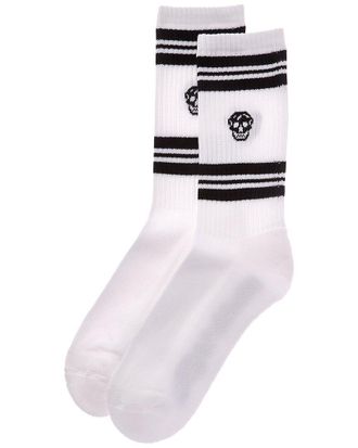 Alexander McQueen Alexander Mcqueen Stripe Sport Socks