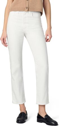 Joe's The Margot High Waist Ankle Slim Straight Leg Jeans in White at Nordstrom Rack, Size 28