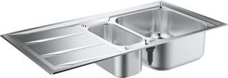 GROHE K400 + Fregadero De Acero Inoxidable 60 98.3 / 51.3 1.5 Rev