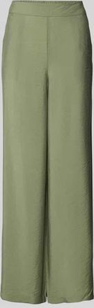 s.Oliver Red Label Loose Fit Stoffhose aus Viskose-Mix in Khaki, Gr&ouml;&szlig;e 46