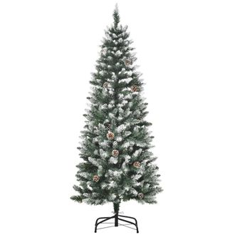 HOMCOM &Aacute;rbol de navidad 69x69x150 cm verde