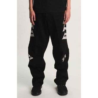 Rta Alwin Moto Pants in Black at Nordstrom, Size 42