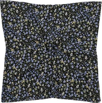 Generic 115 * 115Cm Print Square Chiffon Hijab Scarf For Women Bandana Neck Kerchief Foulard Female Scarfs 13