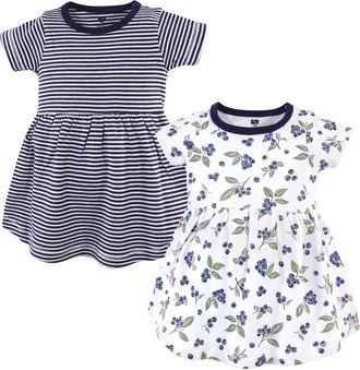 Hudson Baby 2Pk Dress in Blueberries at Nordstrom, Size 18-24M