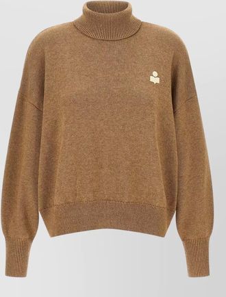 Isabel Marant cotton wool high neck long sleeve sweatshirt