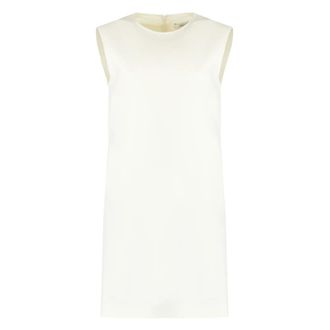 Max Mara Dames, Jurken, Beige, Maat: S Wol