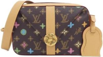 Louis Vuitton Pre-owned Shoulder Bag - Dames - Vintage Schoudertas - Bruin - ONE Size - Vintage