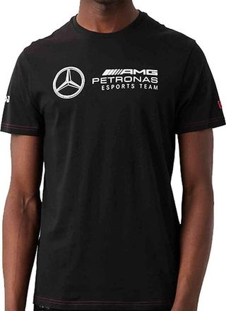 New Era Mercedes E-Sports Chest Logo Tee - Black S