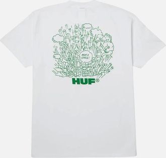 HUF Mens HUF What A Jungle S/S Tee - White - Size: 38