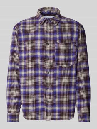 Review Regular Fit Freizeithemd mit Umlegekragen in Purple, Gr&ouml;&szlig;e S