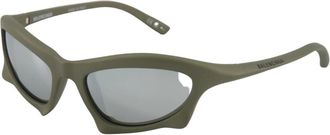 Balenciaga Zonnebrillen - unisex - Zonnebrillen - Grijs - 59 MM - Accessoires