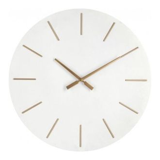BIZZOTTO Reloj De Pared Timeline Blanco 60 Cm