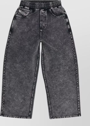 Diesel wide leg denim jeans