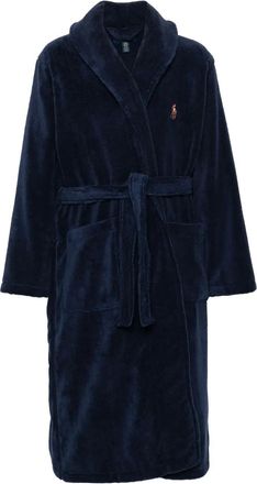 Polo Ralph Lauren Vestaglia con ricamo Polo Pony - Blu