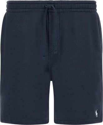 Polo Ralph Lauren Loopback Knit Shorts - Heren - Korte Broeken - Blauw - S - Katoen - Korte Broeken