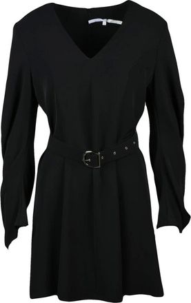 Imperial Kleedjes, Dames, Zwart, L, Polyester, Abito Svasato