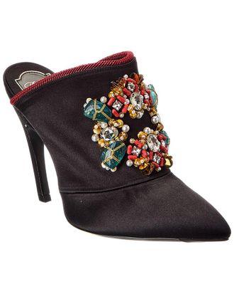 Roger Vivier Barocco Satin Mule