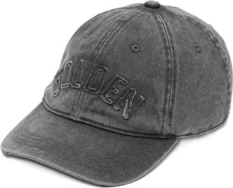 Golden Goose Journey Baseball Cap - Heren - Petten - Grijs - ONE Size - Katoen - Accessoires