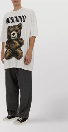Moschino graphic print teddy bear t-shirt