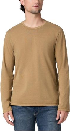 Paige Enzo Long Sleeve Cotton T-Shirt in Vintage Sable at Nordstrom, Size Medium