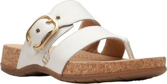 Clarks Reileigh Park Leather Sandal