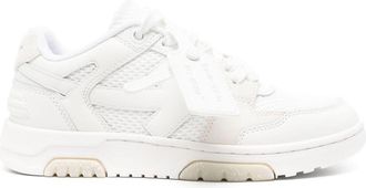 Off-white Out Of Office chunky sneakers - women - Leather - 35