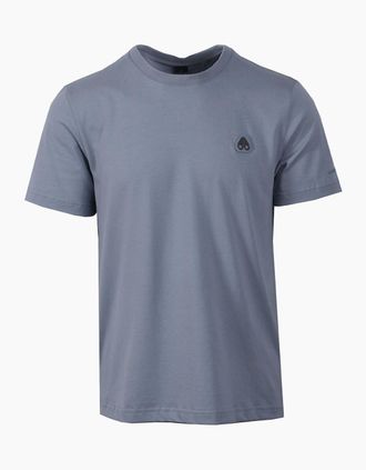 Moose Knuckles Mens MOOSE KNUCKLES CRESCENT T-SHIRT JET STREAM - Size: 42