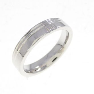 Herm&egrave;s White Gold (18K) Band Ring (Pre-Owned)