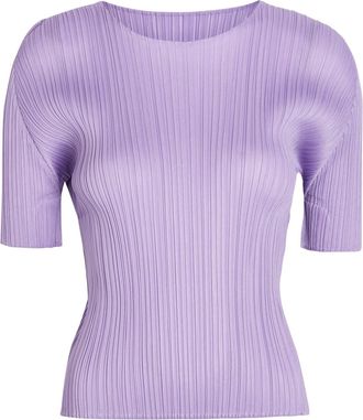 Pleats Please Issey Miyake Pleated top - Light Purple - 5