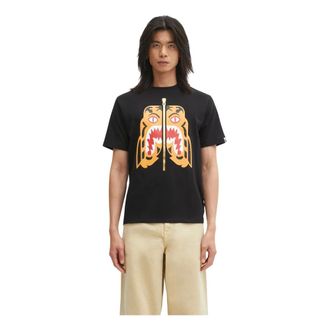 A Bathing Ape A Bathing Ape, Hombre, Camisetas, Negro, Talla: L