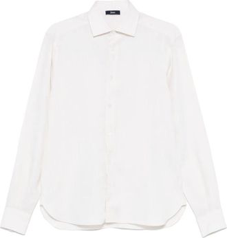 Herno Camicia in lino - Toni neutri