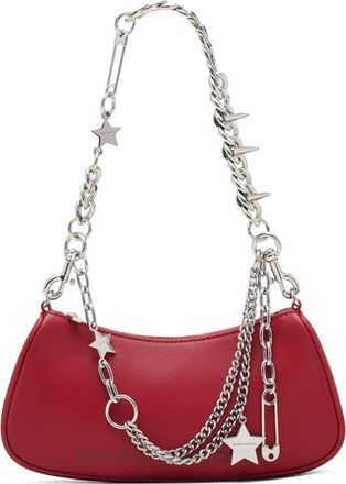 Marc Jacobs Borsa a spalla con ciondolo piccola - Rosso